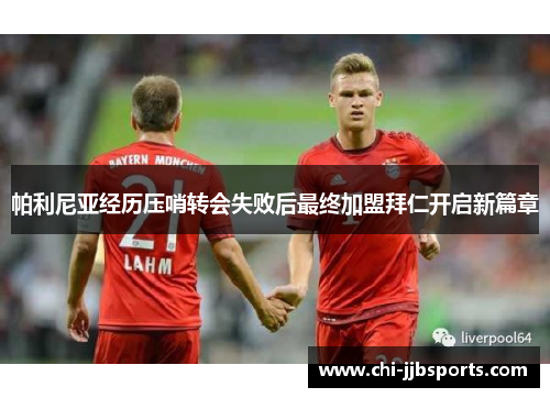 帕利尼亚经历压哨转会失败后最终加盟拜仁开启新篇章